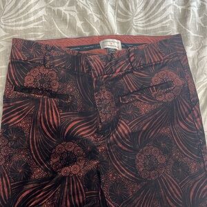 Anthropologie Velvet Pants